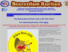 Tablet Screenshot of beaverdamruritan.com